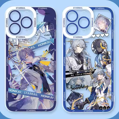 Game Honkai Star Rail Case For Xiaomi 13T 12T 11T 10T 14 13 12 11 Lite 5G NE POCO F6 X6 Pro X3 NFC X5 X4 GT F3 F4 F5 M6 M5S Capa