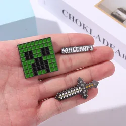 Retro Game Brooch Cartoon Exquisite Sword Metal Badge Small Accessories Wholesale Brooches for Clothing Bag Pins and Badges Pin