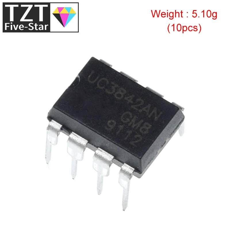 10/30 قطعة UC3842AN UC3842 UC3842BN 3842AN UC3842A UC3842B UC3842