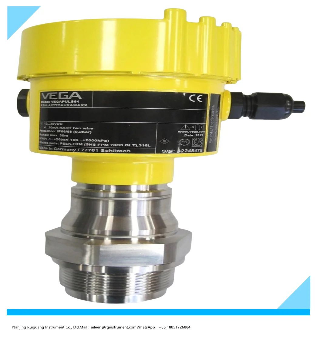 

2024 PS64.ACBXXCHXKMAXX VEGA VEGAPULS 64 Vega Radar Liquid Level Sensor for 80hz High Frequency