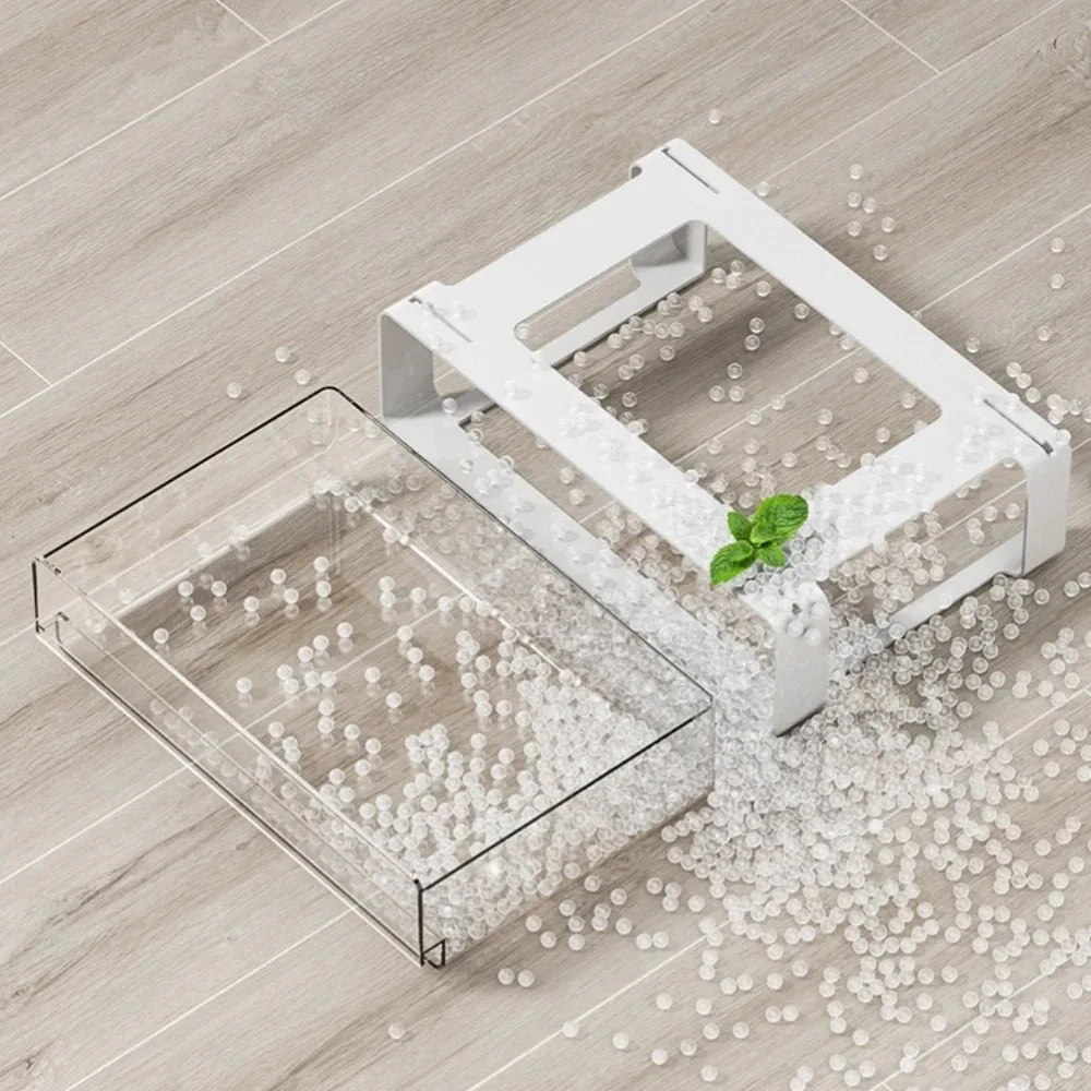 درج شفاف تحت منظم المكتب، مخفي، سعة كبيرة، متين، مريح وغير تالف، صندوق تخزين الطاولة #5