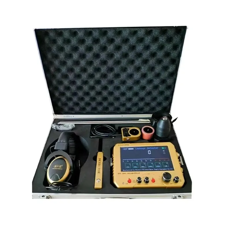 High Accuracy F999H Tap Water Pipe Leak Tester Underground Water Leak Detector Sensor 220V IP67 1 Year