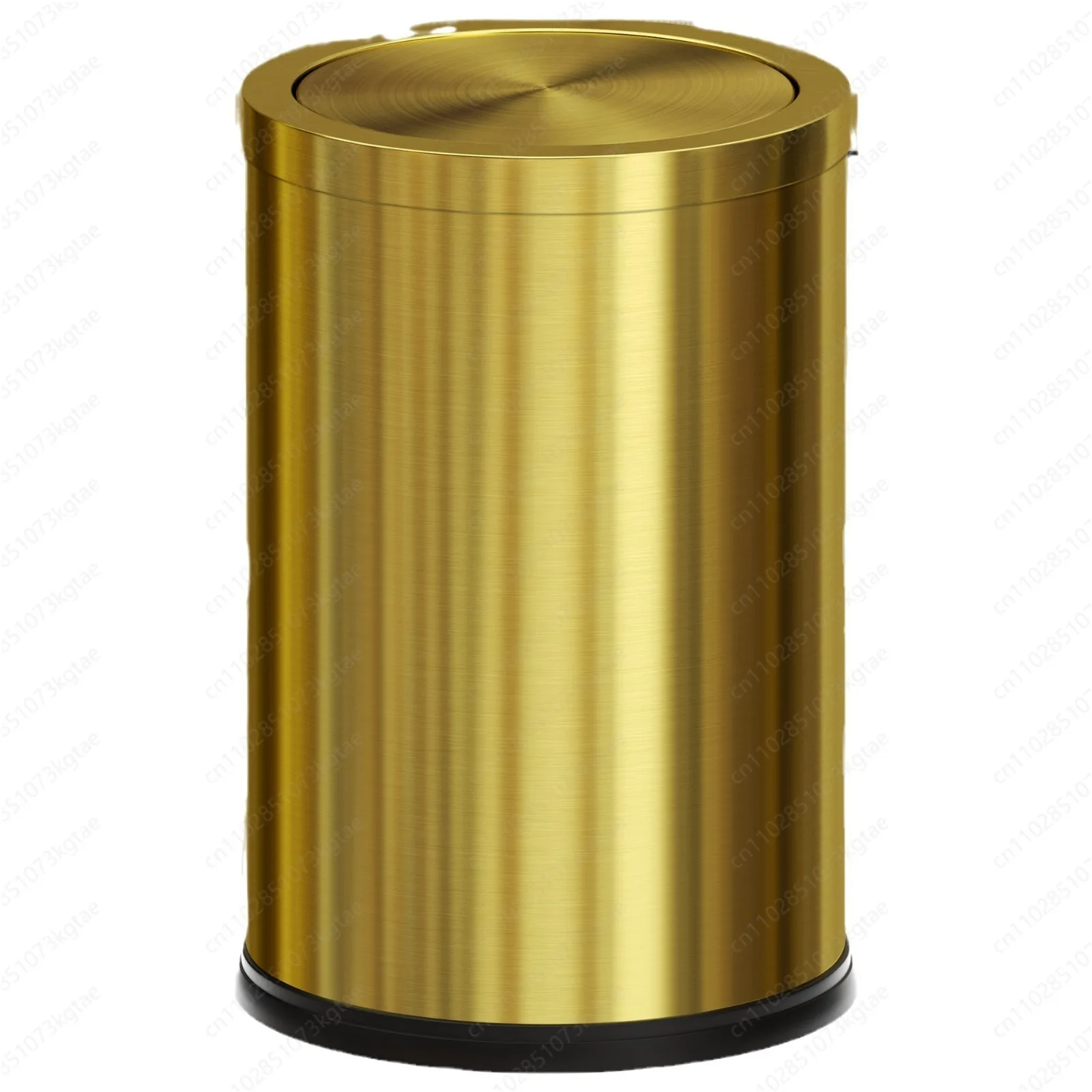 

Корзина для мусора из нержавеющей стали, металлическая крышка, гостиная, спальня, кухня, ванная комната, винный магазин X, большая вместимость, свет, роскошь