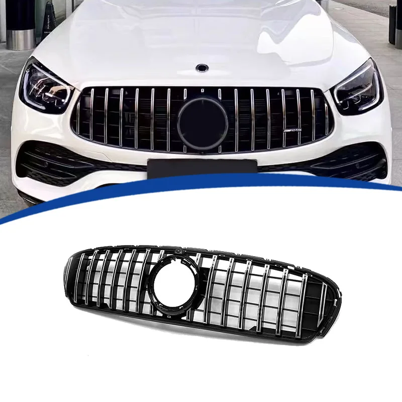 

Для Mercedes GLC 2020-2022 годов выпуска, версия Sport X253, комплект обвеса в стиле GT с гоночной решеткой радиатора.