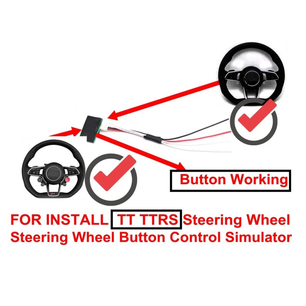 

For VW MQB GOLF 7 Audi A3 A4 A5 A6 A7 Q5 Sport TT TTRS R8 Start Switch Driving Mode Switch Simulator