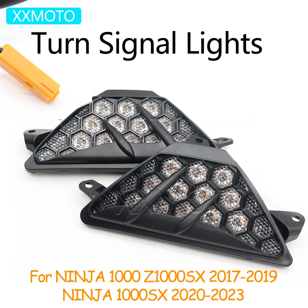 

﻿ Для KAWASAKI NINJA1000 Z1000SX NINJA1000SX NINJA 1000 SX Z 1000SX мотоциклетные передние указатели поворота, индикаторные мигалки, лампа