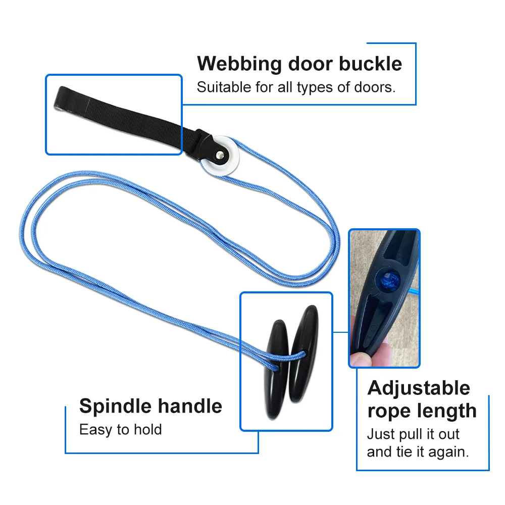 Physical Shoulder Pulley Over Door Therapy System Exerciser Pulley for Physical Alleviate Shoulder Pain Relaxtion Trainning Tool