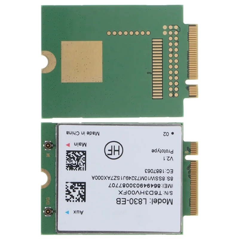 L830- 4G Wi-Fi-Kartenmodul für X280 T480 T580 P52S L480 L580 T490 T590 P53S T490S X390 L490 L590 01AX761