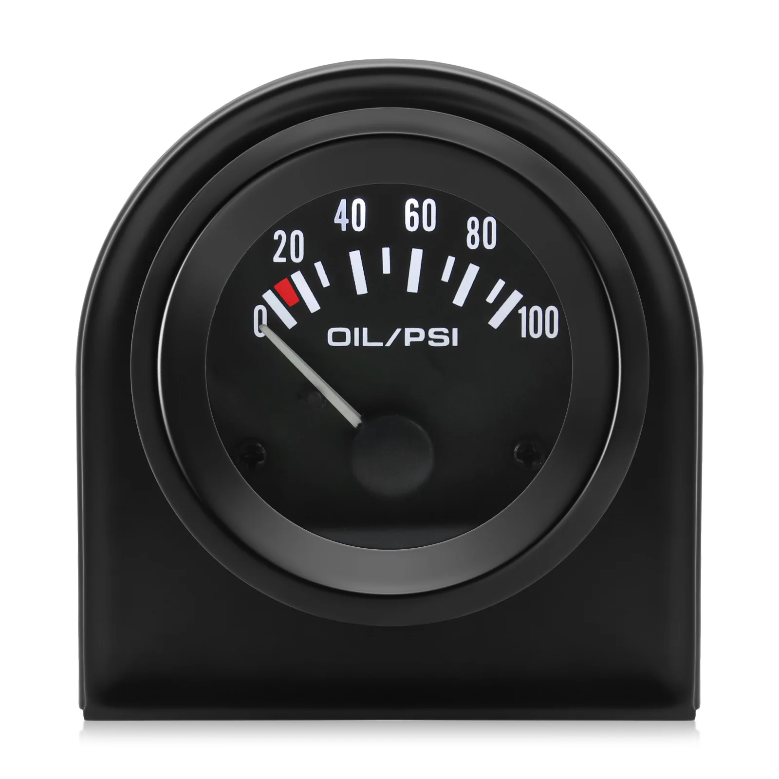 AD 52mm Oil Pressure Gauge with Oil Press Sensor 1/8NPT 100 PSI 12V Car Water Temp Oil Temperature Gauge Fuel Level Gauge Volt