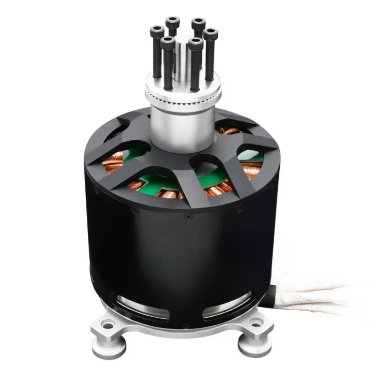 Large load multi-rotor parachute 25 kW 120100 brushless motor