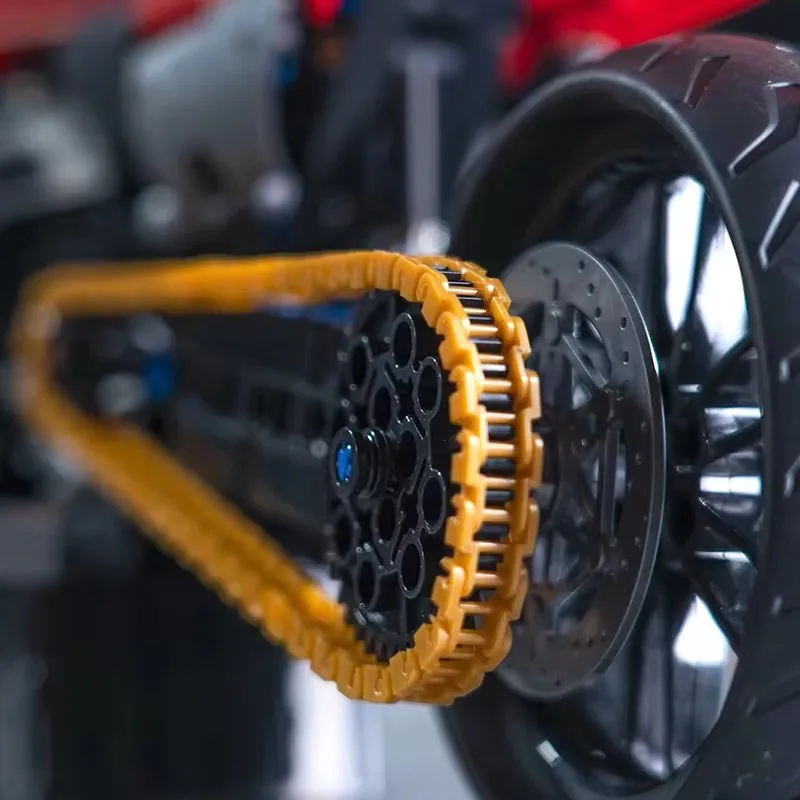 Moc foguete técnico 3 r gt motocicleta modelo criativo bloco de construção tijolos cidade racer superbike garagem brinquedo para crianças presentes adultos