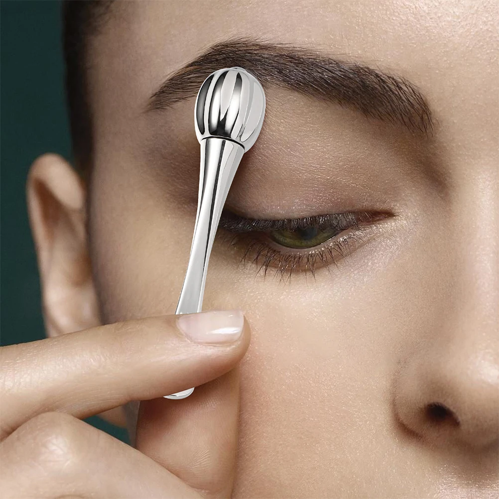 

Eye Cream Applicator Facial Beauty Massager Portable Eye Massage Stick Black Circle Reducer Lotion Applicator Skin Care