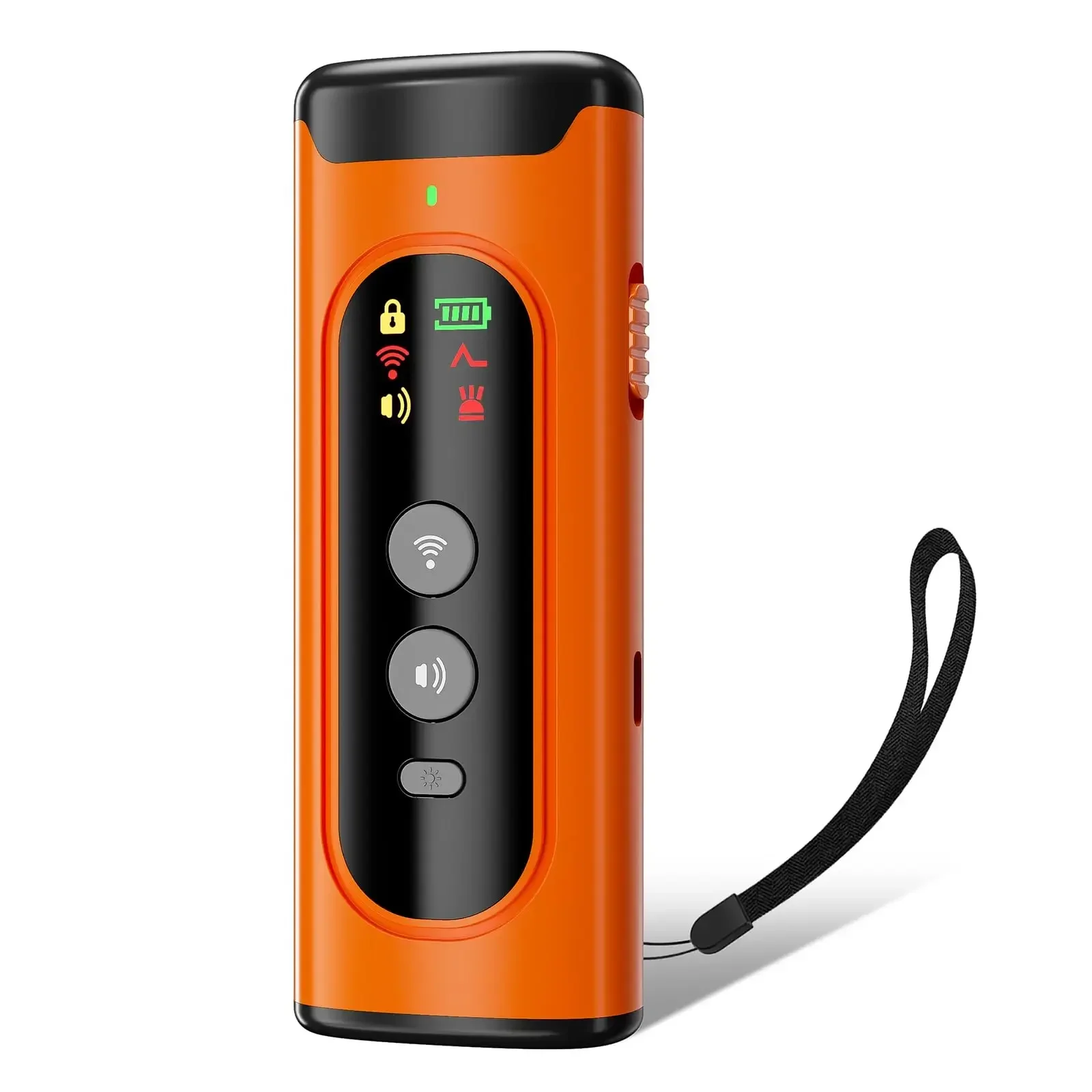 

ABQP Ultrasonic Dog Repeller 50FT Range Dog Bark Deterrent Device Anti-Bark Device for Dog Training With LED Flashlight