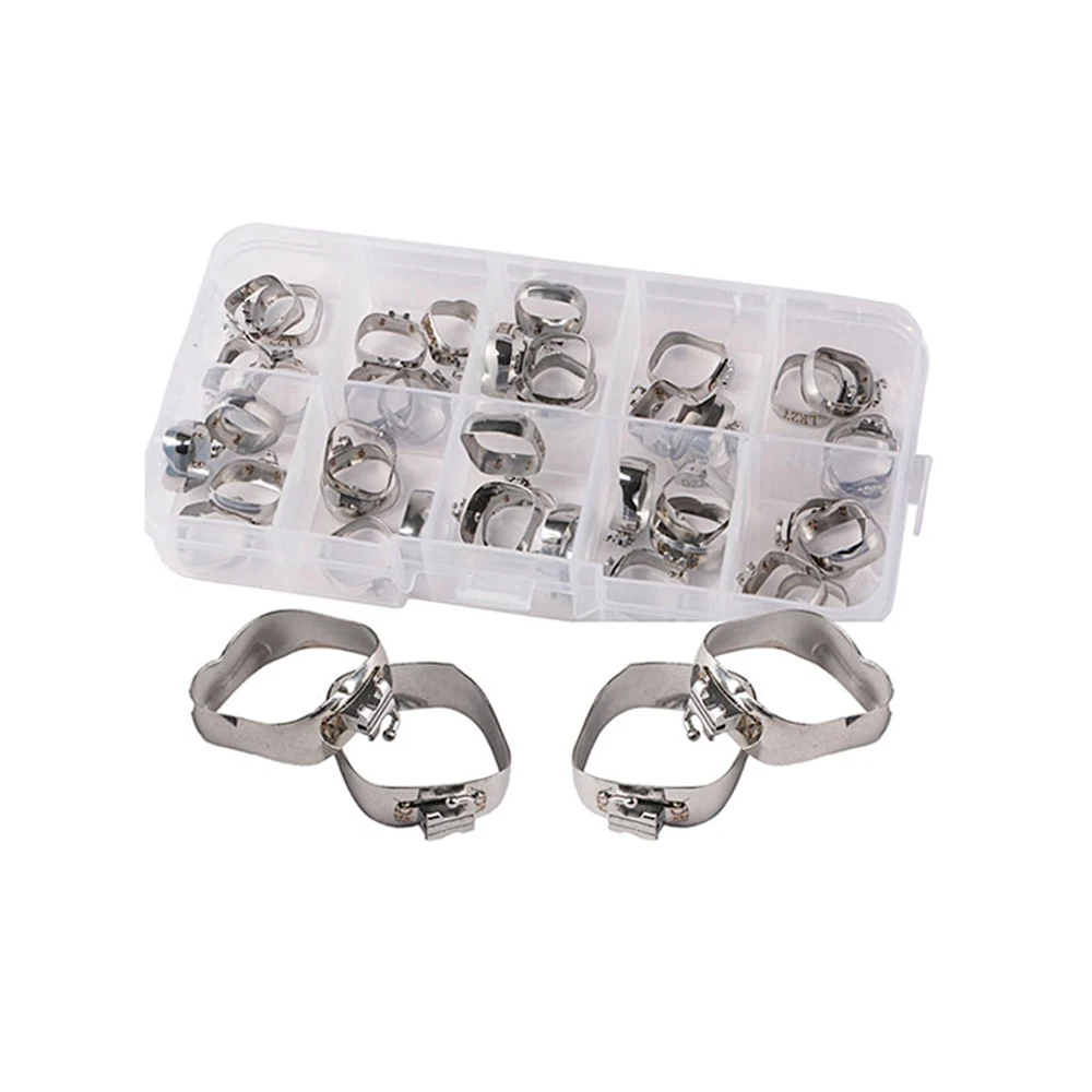 Orthodontic Molar Bands 0.022 1st Molar G Series Kola Bands Pre-Welded With Conv Roth Sgl Tubes 13#-22# 23#-32# Roth 40PCS