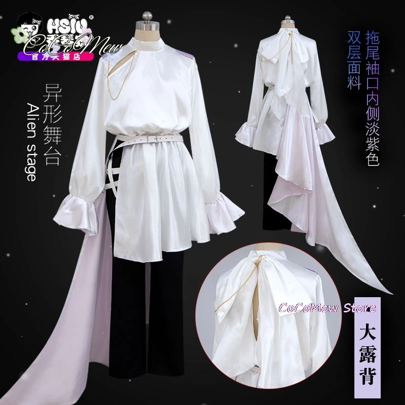 Lucca 코스프레 의류 가발, 라이트 옐로우 짧은 머리 합성 가발, 애니메이션 외계인 무대 코스프레 코스튬 가발, 35cm