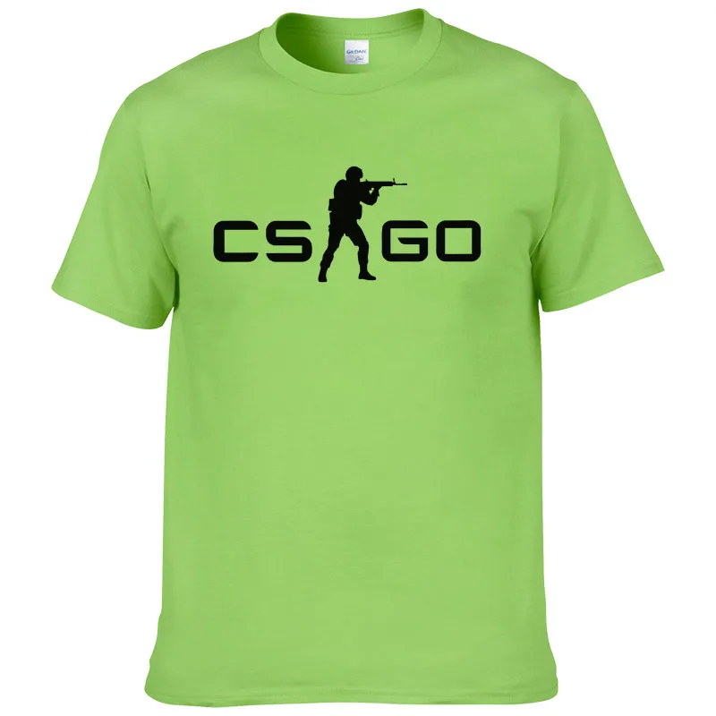 CS GO Gamers Men Women t shirt summer new csgo men t -shirt 100% cotton high quality top tees brand clothing hip hop street #127