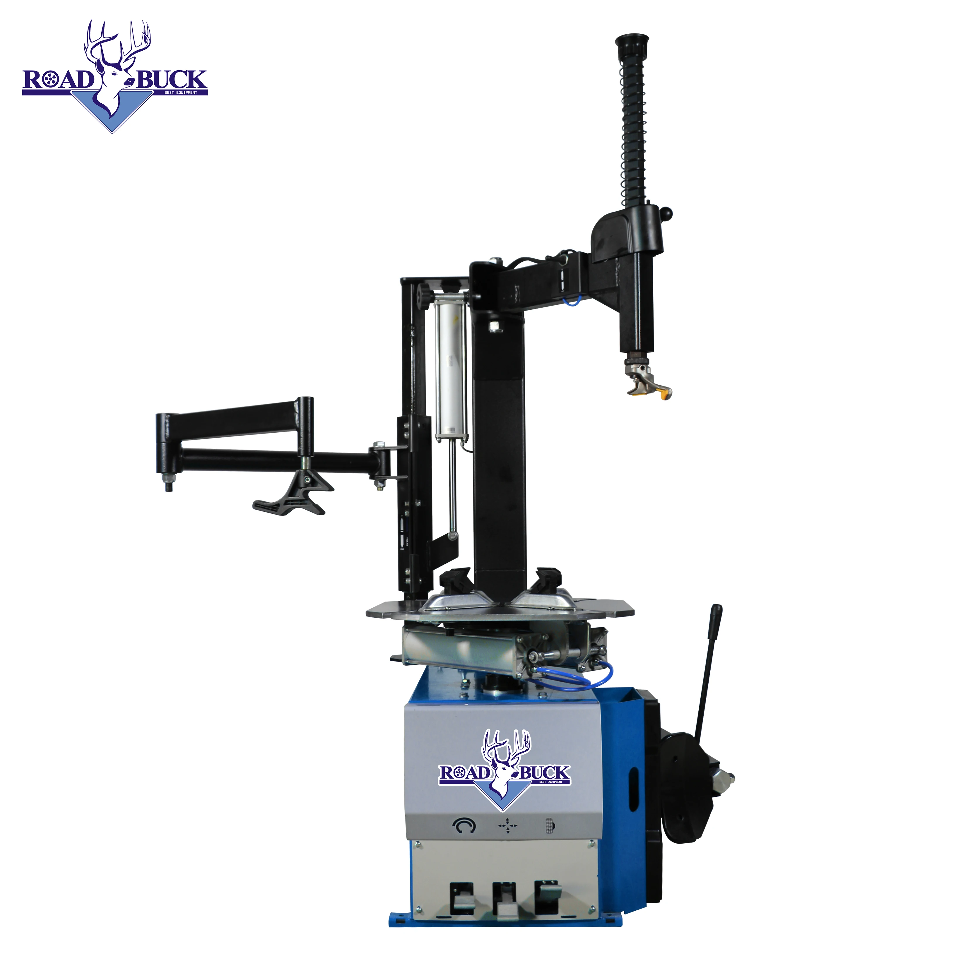 OEM Pneumatic Lock swing arm tyre changer wheel balancer and wheel alignment combo for 4s Center