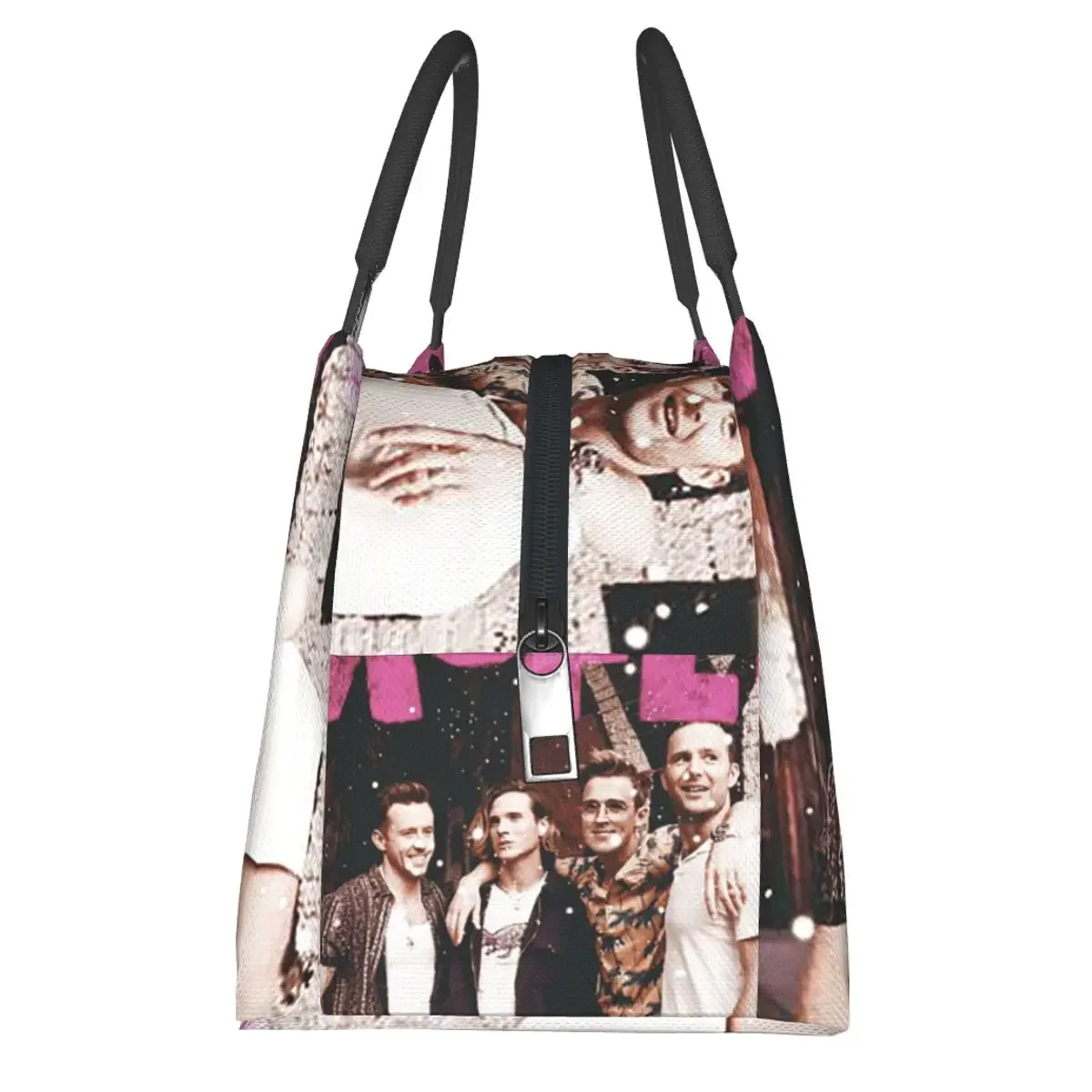 أكياس الغداء ماكفلي باند معزول بينتو صندوق قابل لإعادة الاستخدام حقيبة الغداء أكياس نزهة حقيبة حرارية برودة لمكتب الطالبات والنساء