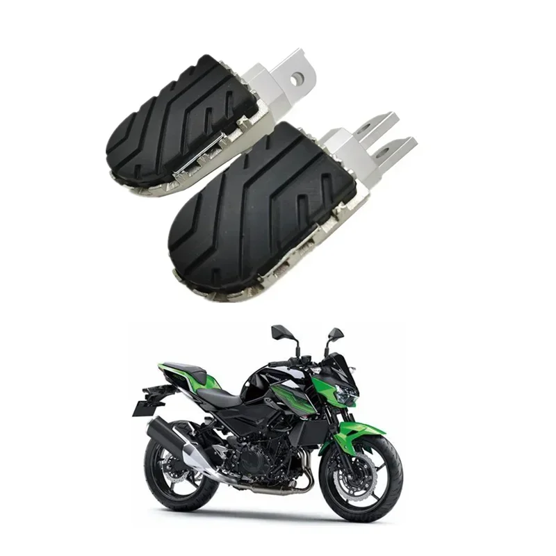 

FOR KAWASAKI Z400 Moto Accessories Front Footpegs Foot Rest Peg