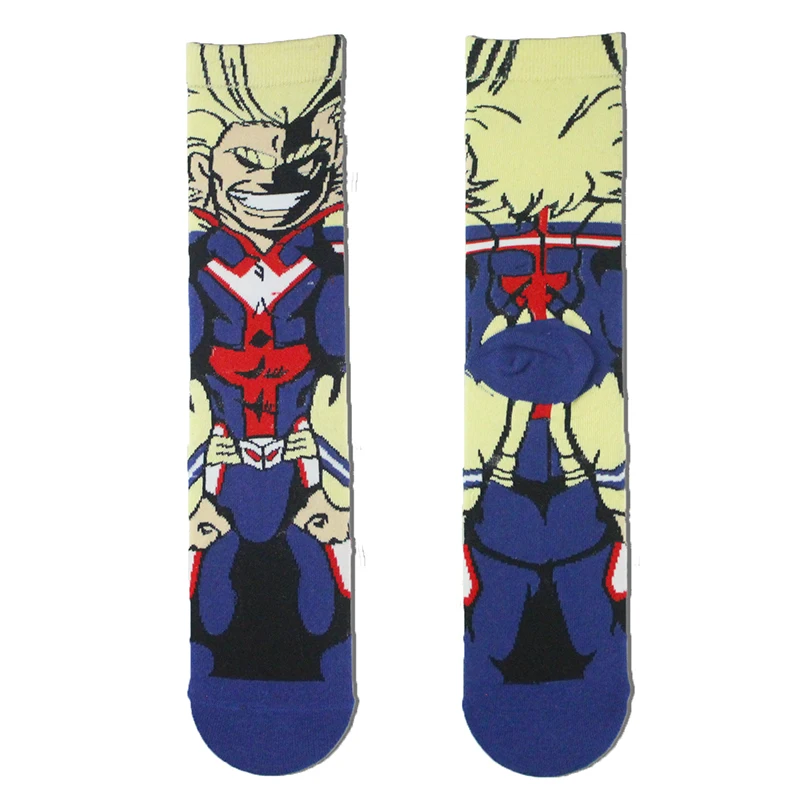 Fashion Anime Men Socks Stitch Long Socks Knee-High Couples Cosplay Sock Personality Hip Hop Harajuku Women Funny Sock Size37-45