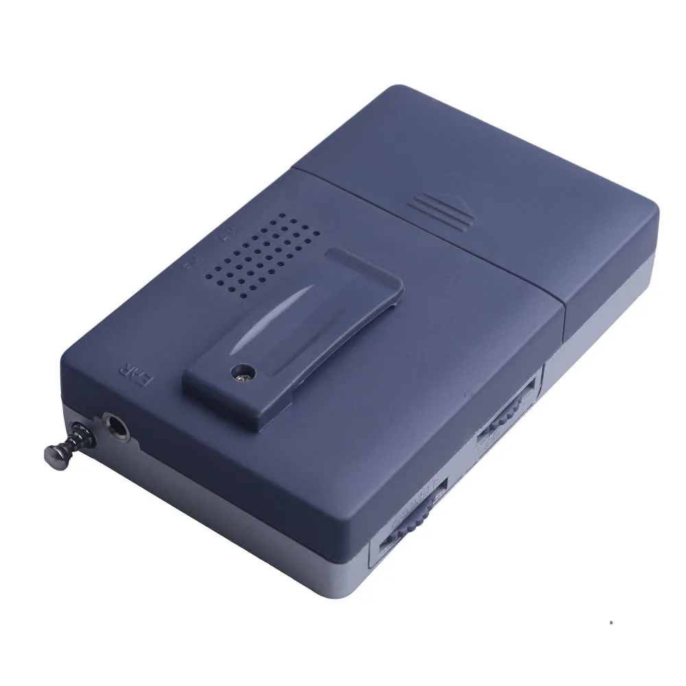 Mini reproductor de música de radio portátil de bolsillo operado por altavoz inalámbrico con batería 2AA para casa/exterior