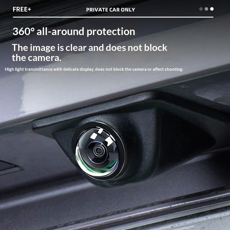 For VOYAH FREE & Chasing Light Custom-Fit 360° Panoramic Camera Lens Protector Clear Transparent Waterproof Auto Accessories
