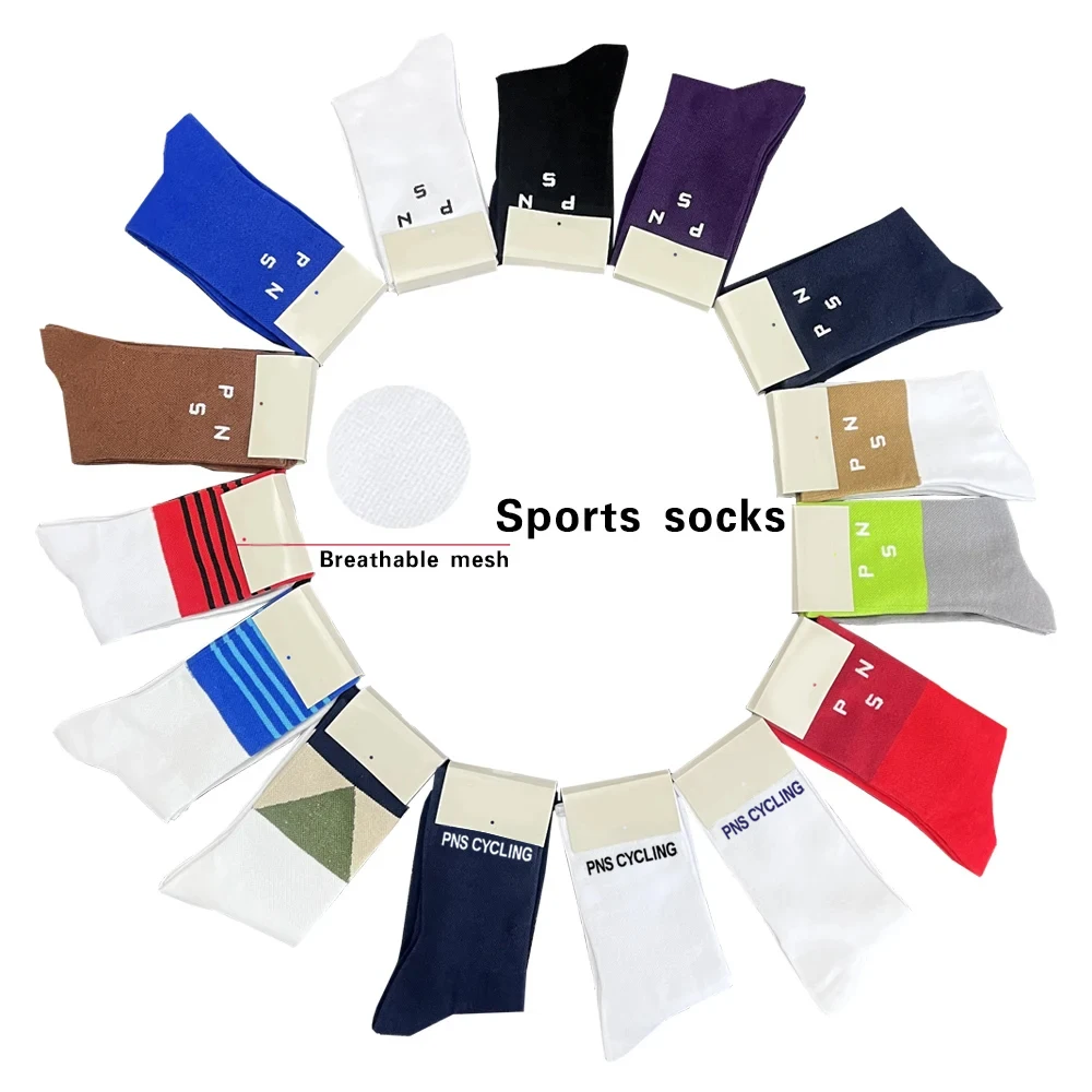 PNS Sports Racing Cycling Socks Professional Brand Sport Socks Breathable Road Bicycle Socks Men and Women Outdoor 12 color