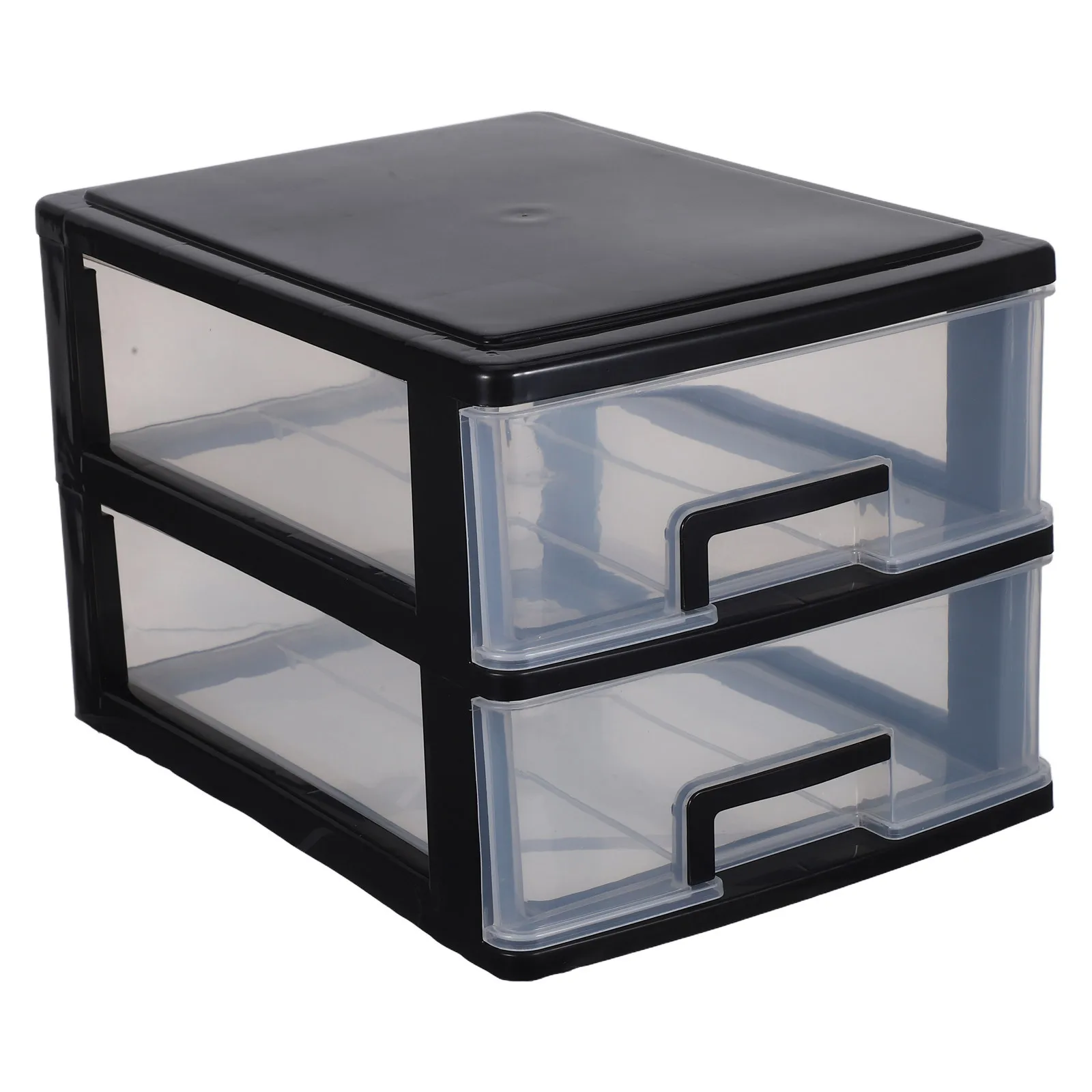 

Transparent Drawer Storage Box Clear Stackable Plastic Drawers For Makeup Art Supplies Stationery Office Bathroom Vanity