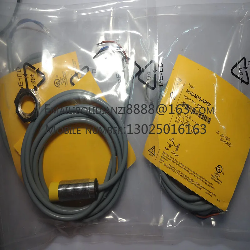 New proximity switch sensor NI10-M18-AP6X NI10-M18-AN6X One year warranty In stock