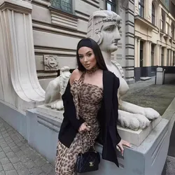 Leopard Tulle Crop Top Women Print Ruched Corset Top Woman Vintage Summer Halter Top Backless Sexy Party Tops For Women