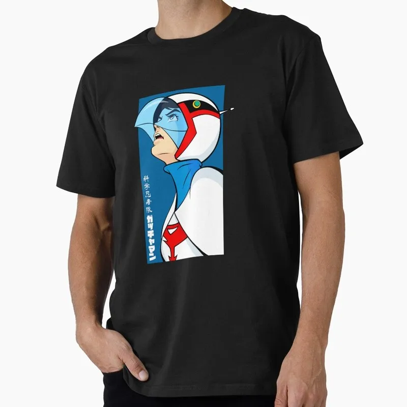 Kagaku Ninja-Tai Gatchaman Science Ninja Team Unisex Graphic T-shirt Vintage 70s Anime Battle of the Planets G-Force Fan Tops