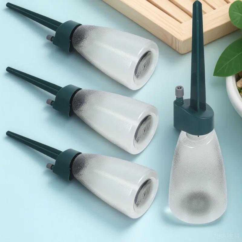 

4 set Automatic Device Adjustable Drip Rate For Indoor Outdoor Plants Self Watering Spikes Garden Supply Drip Irrigation Spikes