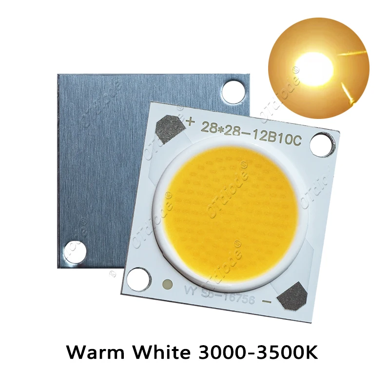 50W 60W LED COB Chip Bridgelux Crystal 36W 28*28mm DC30-36V 700-1500mA Cold Warm White Lamp High Lumen Plant Growth SpotLights