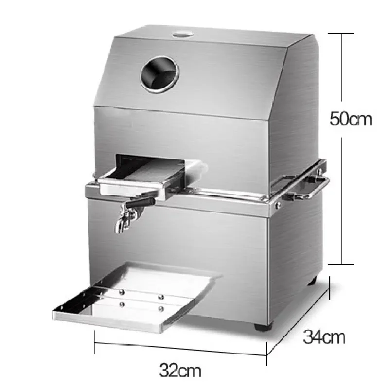 Commercial sugarcane juicer with efficient automatic juicing, suitable for household and commercial use