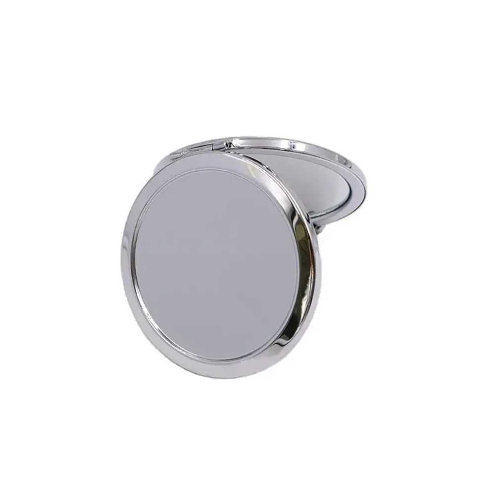 Convenient Small Portable Makeup Magnifying Mirror Portable Minimalism Cosmetic Mirror Folding Mini Mirror Female