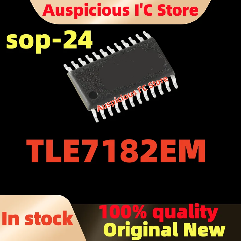 

(5-10pcs) Brand new TLE7182 TLE7182EM sop-24