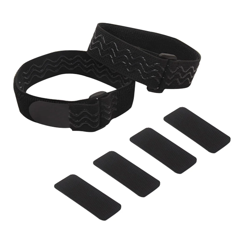 

Waist Belt Anti-fall Boots Band Elastic Straps Anti-drop Barrel Knee Black Binding