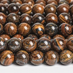 6/8mm Natural Stone Beads Iron Tiger Eye Gemstone Loose Round Beads For Jewelry Making DIY Bracelet 15inch/Strand