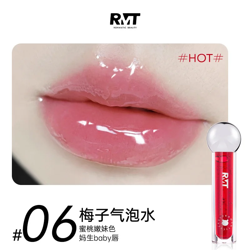 RMT Bobo Lip Oil Stack Batom Gloss Lip Gloss Hidratante Lip Oil Hidratante Essência Gloss