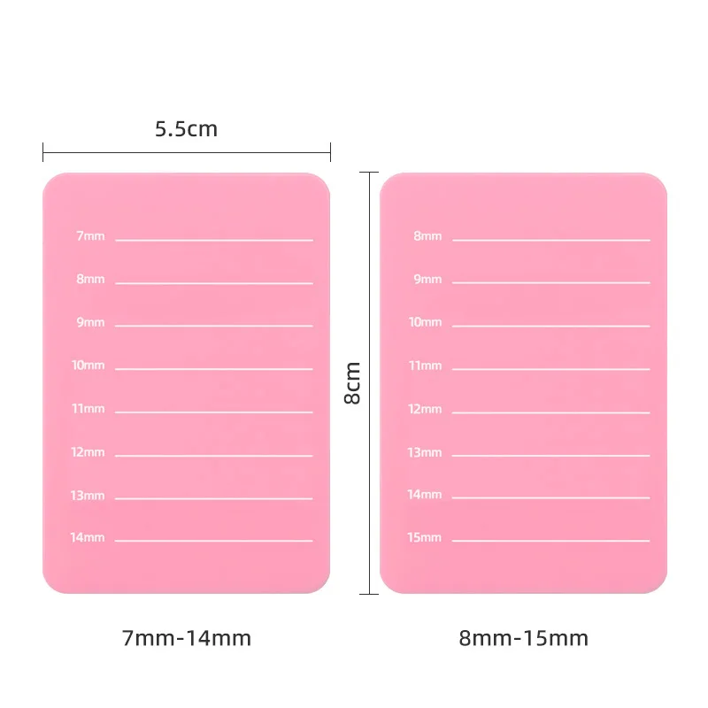 Acrylic Eyelash Display Palette Grafting false lashes Pallet Bandage Lash Glue Pad Eyelash Stand Holder Extension Makeup Tools