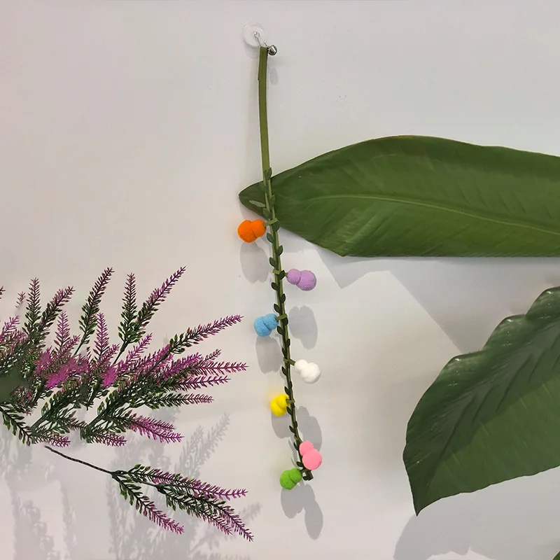 القط دعابة عصا لعبة أفخم صار جرس التفاعلية القرع قلادة هريرة لعبة لدغة حبل طحن الأسنان دائم إغاظة القط لعبة #5