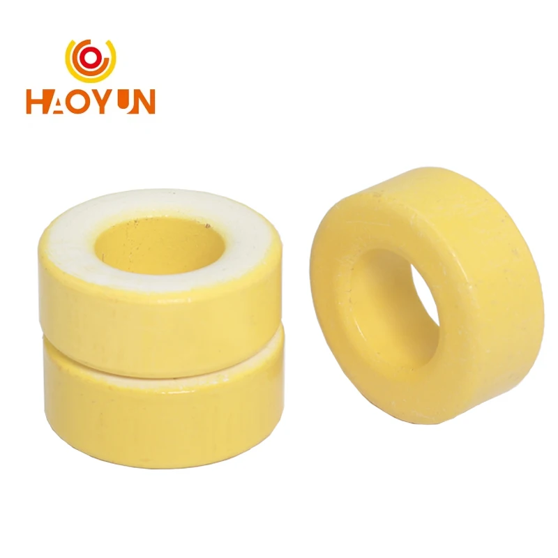 27x14x11mm 27*14*11MM of Iron Powder Core Yellow and White Ring Ferrite Core Iron Powder Ring Core