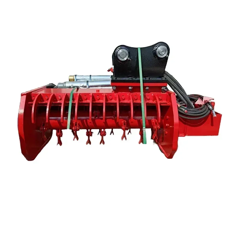 Hydraulic excavator mower is suitable for small mini excavator Hot sales