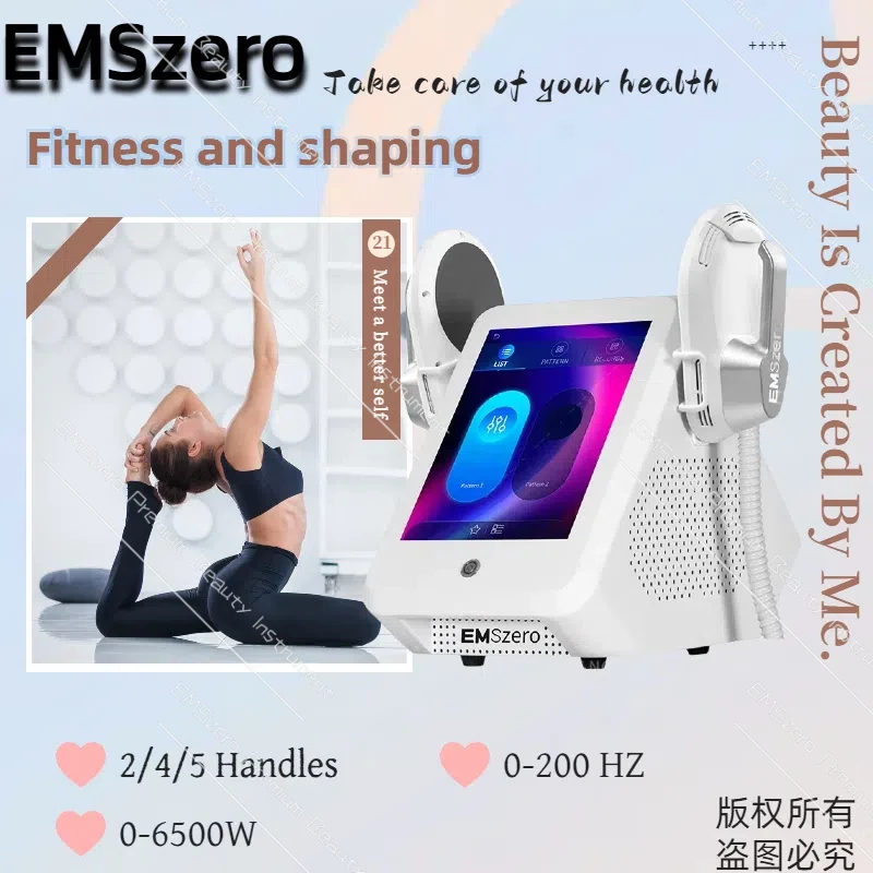 

EMSzero 6500W Machine 2024 EMS NEO Body Slimming Sculpting Fat Burning Nova Weight Lose Electromagnetic Muscle