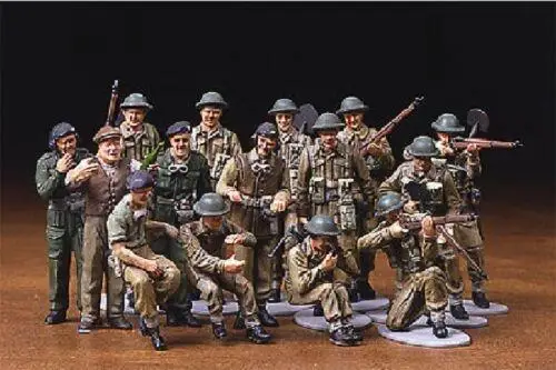 Tamiya 32526 1/48 Military Model Kit WWII British Infantry European Campaign Set