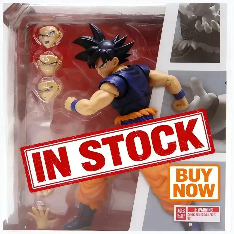 

IN STOCK HOT NEW Dragon Ball Super Son Goku Migatte No Goku Kizashi Action Figure Movable Joint Collectible Model Birthday Gift