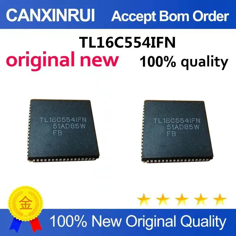 

TL16C554 TL16C554IFN PLCC68 pin TL16C5541FN transmitter chip new