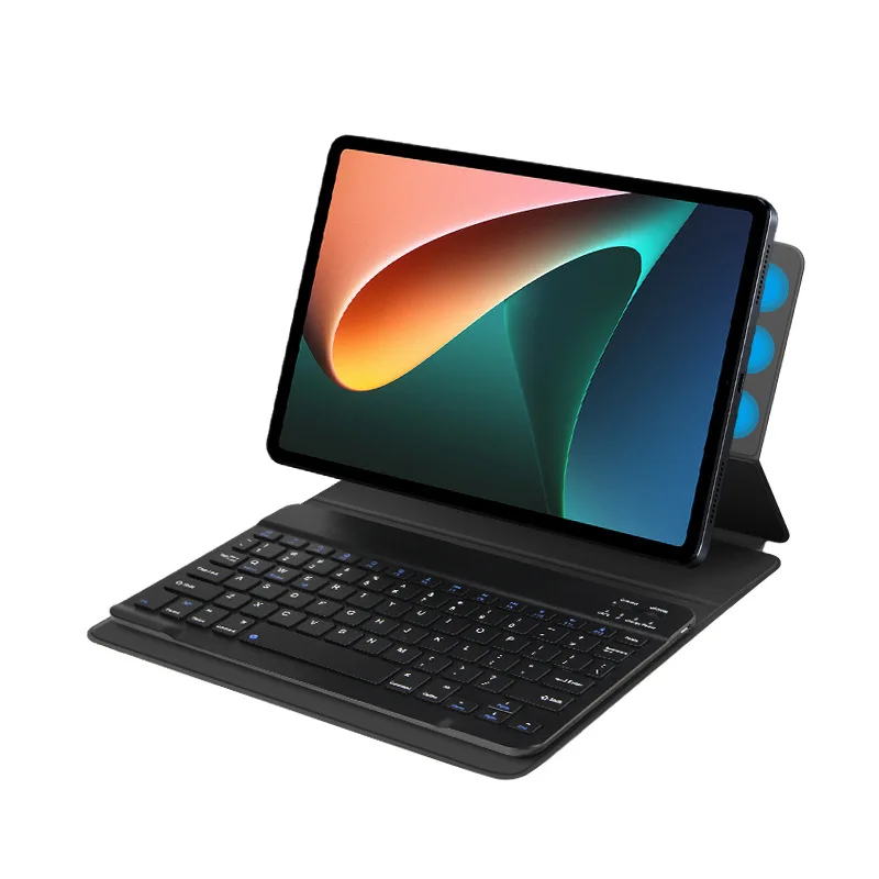 Imagem -03 - Capa Teclado para Xiaomi mi Pad Capa de Teclado Bluetooth Capa de Teclado sem Fio Filme e Caneta 2023