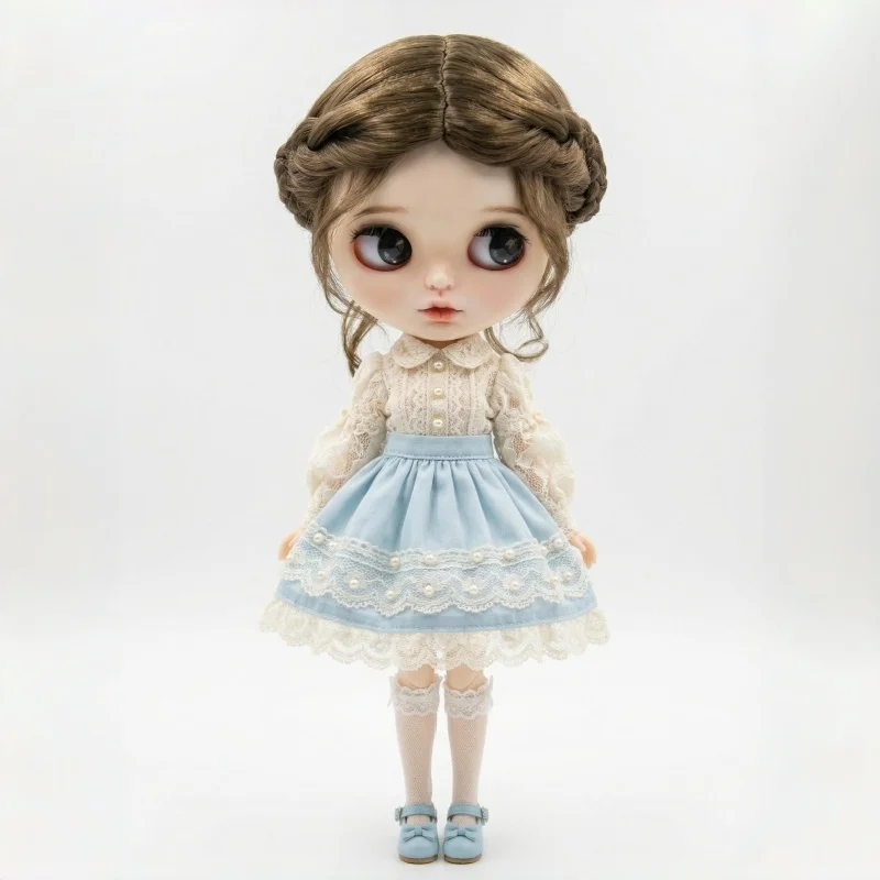 JD177 All Sizes Fashion BJD Wig Ballet Synthetic Mohair Hair Suit For Tiny Lati YOSD MSD SD Soft Wholesale Wigs