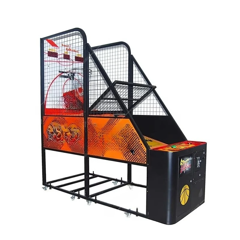 Basketball Arcade Machine Coin Operated Electronic Sports Commercial Shooting Game for Amusement Park